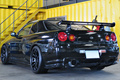 1999 Nissan SKYLINE GT-R R34 GT-R V-SPEC, R35 injectors, WORK Emotion 19in AW, Nismo water pump, Nismo fuel pump, Nismo meter