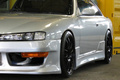 1997 Nissan SILVIA S14 K's, full aero, TRUST muffler, ENKEI PF01 Wheels, D-Max Spec D1 Height Adjustable coilovers