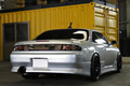 1997 Nissan SILVIA S14 K's, full aero, TRUST muffler, ENKEI PF01 Wheels, D-Max Spec D1 Height Adjustable coilovers