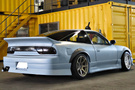 1994 Nissan 180SX Blitz FMIC Intercooler kit, HKS air clean, Aftermarket manifold
