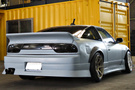1994 Nissan 180SX Blitz FMIC Intercooler kit, HKS air clean, Aftermarket manifold