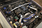 1994 Nissan 180SX Blitz FMIC Intercooler kit, HKS air clean, Aftermarket manifold