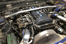 1994 Nissan 180SX Blitz FMIC Intercooler kit, HKS air clean, Aftermarket manifold