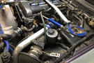 1994 Nissan 180SX Blitz FMIC Intercooler kit, HKS air clean, Aftermarket manifold