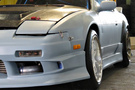 1994 Nissan 180SX Blitz FMIC Intercooler kit, HKS air clean, Aftermarket manifold