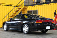 1995 Nissan 180SX type R/X, APEX tower bar, HKS Air cleaner, TEIN height adjustable coilovers, NISMO shift knob