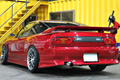 1993 Nissan 180SX Sileighty, G Corporation Wide Body Kit, Bride Full Bucket Driver Seat, HKS Intercooler, Work Emotion