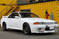 1993 Nissan SKYLINE GT-R R32 GT-R, N1 Headlights,  ARC Intercooler, FWin Radiator,  Apexi Power FC, BBS RSII 17in Alloy Wheel