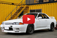 1993 Nissan SKYLINE GT-R R32 GT-R, N1 Headlights,  ARC Intercooler, FWin Radiator,  Apexi Power FC, BBS RSII 17in Alloy Wheel