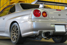 1999 Nissan SKYLINE GT-R R34 GTR 99 Model, HKS Turbine, HKS Muffler, HKS Dual SBC