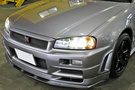 1999 Nissan SKYLINE GT-R R34 GT-R V-Spec NISMO LM GT4 18 in Wheels, NISMO Aero