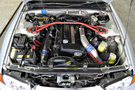 1989 Nissan SKYLINE GT-R R32 GT-R Nismo Muffler, Nismo Tension Rods, Nismo Style Trunk Lip Spoiler,  Work Emotion Wheels 
