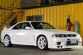 1995 Nissan SKYLINE GT-R R33 GT-R, HKS Priest Muffler, GReddy Piping , Rays Volk Racing Wheel TE37 18inch 