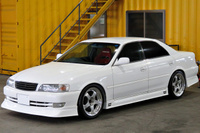 1998 Toyota CHASER Tourer V, 1JZGTE, JZX100, Work Meister 18in Wheels, Kakimoto Muffler, Bride Seat, ATC Steering Wheel