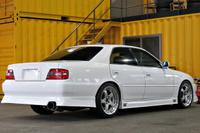 1998 Toyota CHASER Tourer V, 1JZGTE, JZX100, Work Meister 18in Wheels, Kakimoto Muffler, Bride Seat, ATC Steering Wheel