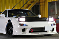 1995 Mazda RX-7 Type RS, HKS Suction Pipe, HKS Air Cleaner, PanSpeed Aero, GT Wing, Nardi Steering Wheel, 