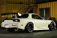 1995 Mazda RX-7 Type RS, HKS Suction Pipe, HKS Air Cleaner, PanSpeed Aero, GT Wing, Nardi Steering Wheel, 