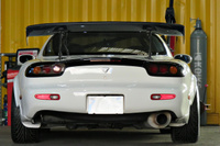 1995 Mazda RX-7 Type RS, HKS Suction Pipe, HKS Air Cleaner, PanSpeed Aero, GT Wing, Nardi Steering Wheel, 