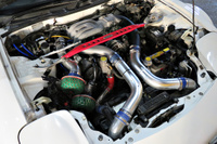 1995 Mazda RX-7 Type RS, HKS Suction Pipe, HKS Air Cleaner, PanSpeed Aero, GT Wing, Nardi Steering Wheel, 