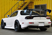 1995 Mazda RX-7 Type RS, HKS Suction Pipe, HKS Air Cleaner, PanSpeed Aero, GT Wing, Nardi Steering Wheel, 