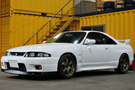 1995 Nissan SKYLINE GT-R R33 GT-R Rays Volk TE37, Nismo Intake Collector Surge Tank, HKS F-CON V Pro, SARD Fuel Delivery Pipe