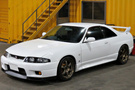 1995 Nissan SKYLINE GT-R R33 GT-R Rays Volk TE37, Nismo Intake Collector Surge Tank, HKS F-CON V Pro, SARD Fuel Delivery Pipe