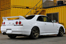 1995 Nissan SKYLINE GT-R R33 GT-R Rays Volk TE37, Nismo Intake Collector Surge Tank, HKS F-CON V Pro, SARD Fuel Delivery Pipe