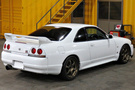 1995 Nissan SKYLINE GT-R R33 GT-R Rays Volk TE37, Nismo Intake Collector Surge Tank, HKS F-CON V Pro, SARD Fuel Delivery Pipe