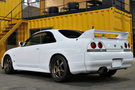 1995 Nissan SKYLINE GT-R R33 GT-R Rays Volk TE37, Nismo Intake Collector Surge Tank, HKS F-CON V Pro, SARD Fuel Delivery Pipe