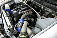1995 Nissan SKYLINE GT-R R33 GT-R Series 1 Quantum Racing Adjustable Coilovers, Apexi Muffler, Trust Intercooler, Sard Rad.