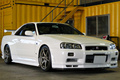 1999 Nissan SKYLINE GT-R R34 GT-R Nismo Side Skirts, Trust Air Clean, Ganador Muffler, Aragosta Adjustable Height Coilovers 