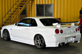 1999 Nissan SKYLINE GT-R R34 GT-R Nismo Side Skirts, Trust Air Clean, Ganador Muffler, Aragosta Adjustable Height Coilovers 