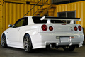 1999 Nissan SKYLINE GT-R R34 GT-R Nismo Side Skirts, Trust Air Clean, Ganador Muffler, Aragosta Adjustable Height Coilovers 