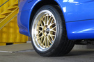 2001 Nissan SKYLINE GT-R R34 GT-R TV2 Bayside Blue, Gold BBS 18 inch Wheels