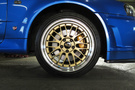 2001 Nissan SKYLINE GT-R R34 GT-R TV2 Bayside Blue, Gold BBS 18 inch Wheels