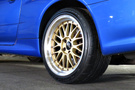 2001 Nissan SKYLINE GT-R R34 GT-R TV2 Bayside Blue, Gold BBS 18 inch Wheels