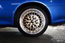 2001 Nissan SKYLINE GT-R R34 GT-R TV2 Bayside Blue, Gold BBS 18 inch Wheels