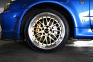 2001 Nissan SKYLINE GT-R R34 GT-R TV2 Bayside Blue, Gold BBS 18 inch Wheels