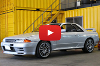1993 Nissan SKYLINE GT-R R32 GT-R V Spec, HKS Silent Hi-Power Muffler, Enkei 18 inch Alloy Wheels 