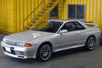 1993 Nissan SKYLINE GT-R R32 GT-R V Spec, HKS Silent Hi-Power Muffler, Enkei 18 inch Alloy Wheels 