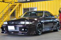 1996 Nissan SKYLINE GT-R R33 GT-R V Spec LP2 Midnight Purple, Nismo LMGT4 18 inch Wheels, GReddy 6 Pot Brake System