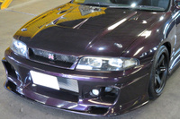 1996 Nissan SKYLINE GT-R R33 GT-R V Spec LP2 Midnight Purple, Nismo LMGT4 18 inch Wheels, GReddy 6 Pot Brake System