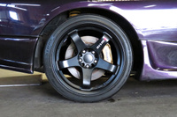 1996 Nissan SKYLINE GT-R R33 GT-R V Spec LP2 Midnight Purple, Nismo LMGT4 18 inch Wheels, GReddy 6 Pot Brake System