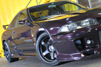 1996 Nissan SKYLINE GT-R R33 GT-R V Spec LP2 Midnight Purple, Nismo LMGT4 18 inch Wheels, GReddy 6 Pot Brake System