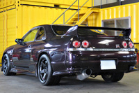 1996 Nissan SKYLINE GT-R R33 GT-R V Spec LP2 Midnight Purple, Nismo LMGT4 18 inch Wheels, GReddy 6 Pot Brake System