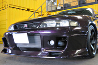 1996 Nissan SKYLINE GT-R R33 GT-R V Spec LP2 Midnight Purple, Nismo LMGT4 18 inch Wheels, GReddy 6 Pot Brake System