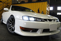 1997 Nissan SILVIA K's S14 OEM Front Kouki & OEM Kouki Rear Spoiler, Work Emotion 18 inch Wheels 