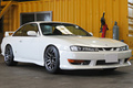 1997 Nissan SILVIA K's S14 OEM Front Kouki & OEM Kouki Rear Spoiler, Work Emotion 18 inch Wheels 