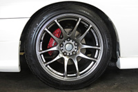 1997 Nissan SILVIA K's S14 OEM Front Kouki & OEM Kouki Rear Spoiler, Work Emotion 18 inch Wheels 