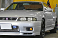 1996 Nissan SKYLINE GT-R 95 model R33 GT-R, Nismo LMGT4 18 inch Wheels, HKS Air Cleaner,  GReedy Boost Controller